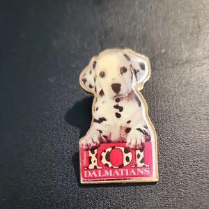 Disney Dalmatian White and Black Dog Pin